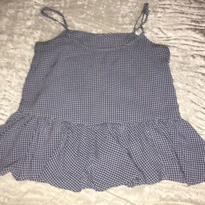 plaid tank top